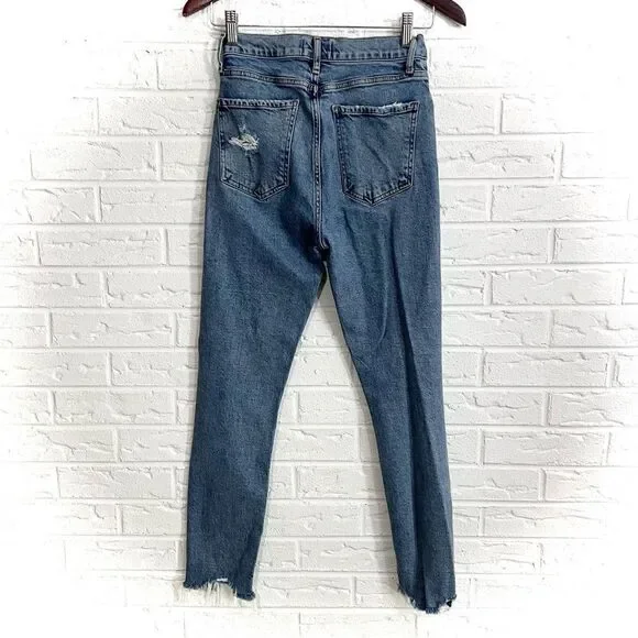 AGOLDE - Nico High Rise Slim Fit Jeans in Rooted Size 24 - Picture 5 of 8